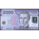 2 000 pesos 2009-21 Chile polymer bankovka