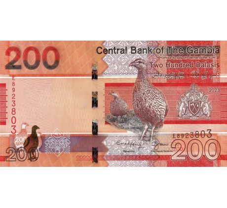 200 dalasis 2019-23 Gambia