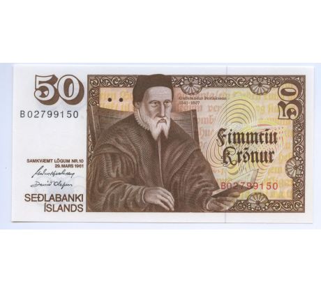 50 kronur 1961 Island