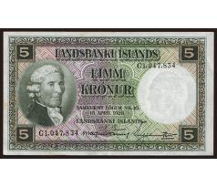 5 kronur 1928 Island