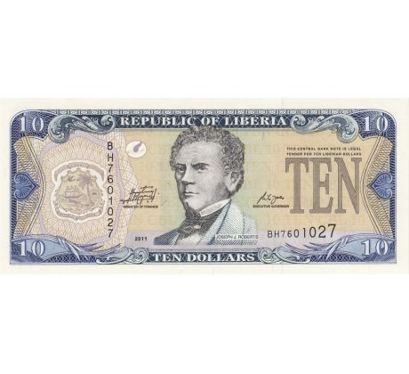 10 dollar 2003-11 Liberia