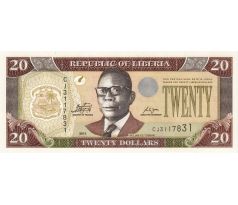 20 dollar 2003-11 Libéria