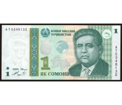 1 somoni 1999 Tadžikistan