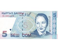 5 som 1997 Kirgizsko