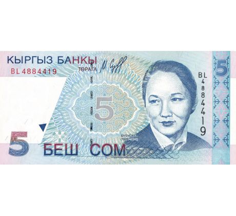 5 som 1997 Kirgizsko
