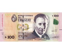 100 pesos 2015-19 Uruguay
