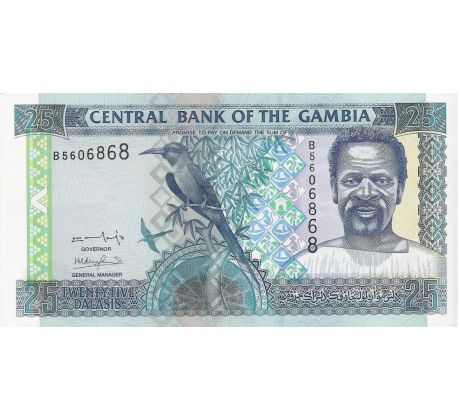 25 dalasis 1996-2005 Gambia