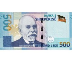 500 leke 2020 Albánsko