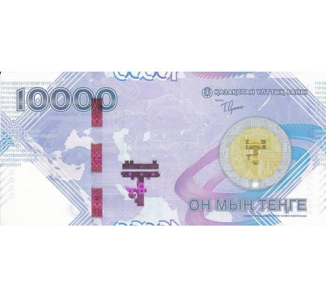 10 000 tenge 2023 Kazachstan pamätná bankovka