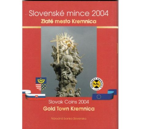 Sada slovenských mincí 2004 Zlaté mesto kremnica
