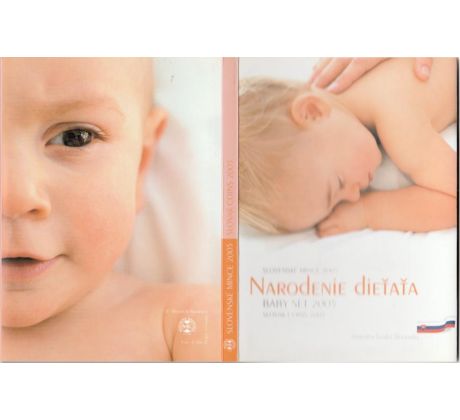 Sada slovenských mincí 2006 Narodenie Dieťaťa