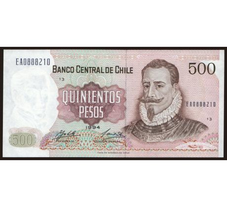 500 pesos 1994 Chile