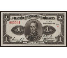 1 boliviano