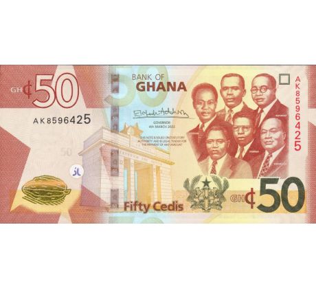 50 cedis 2019-22 Ghana