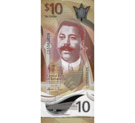 10 dollar 2022 Barbados