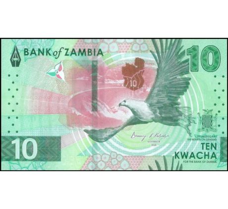 10 kwacha 2024 Zambia