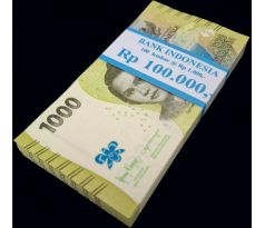 Indonesia 1000 rupiah 2024/ 100 ks
