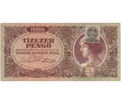10 000 pengo 1945 Madarsko kolkovaná