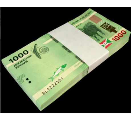 Burundi 1 000 francs 2023 / 100 ks