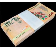 Burundi 500 francs 20223 / 100 ks