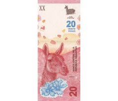 20 pesos 2017-20 Argentína