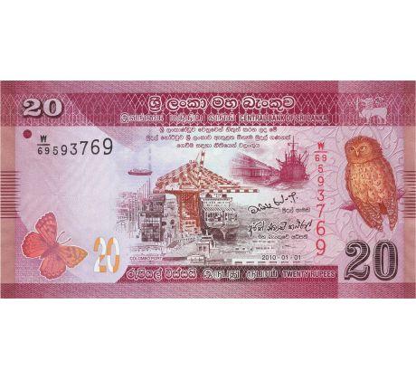 20 rupees 2010-22-2006 Sri Lanka