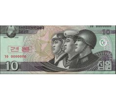 Anulát 0000000 10 won 20002 Severná Korea