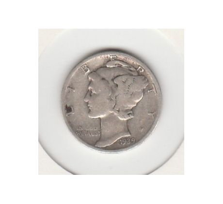 5 dime 1939 USA "D"