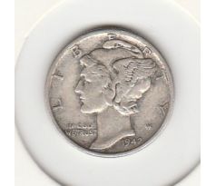 5 dime 1942 USA "veľké S"