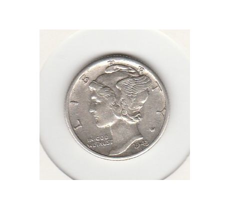 5 dime 1943 USA "D"