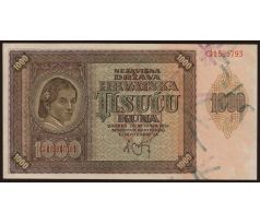 1 000 kuna 1941 Chorvátsko