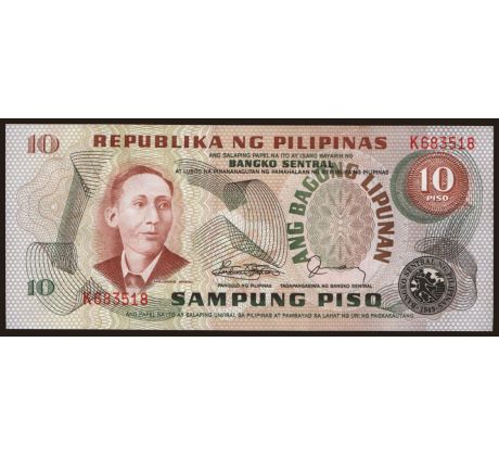 10 piso 1978-85 Filipíny