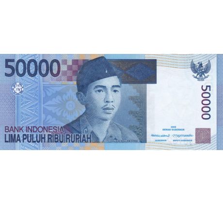 50 000 rupiah 2005-09 Indonézia