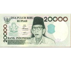 20 000 rupiah 1998-2004 Indonézia