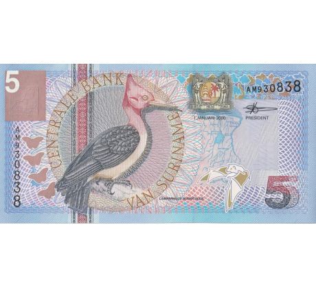 5 gulden 2 000 Suriname