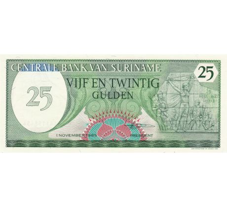 25 gulden 2 000 Suriname