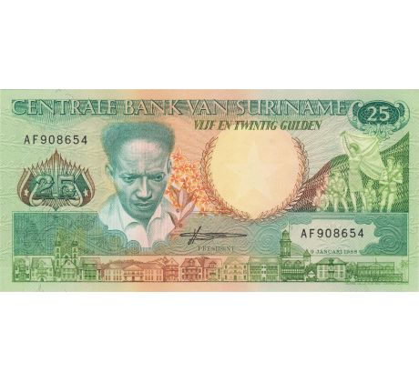 25 gulden 1986-88 Suriname