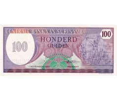 100 gulden 1982-85 Suriname