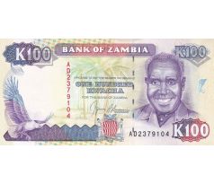 100 kwacha 1986 Zambia