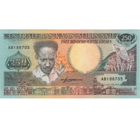 250 gulden 1988 Suriname