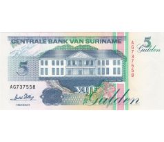 5 gulden 1991-98 Suriname