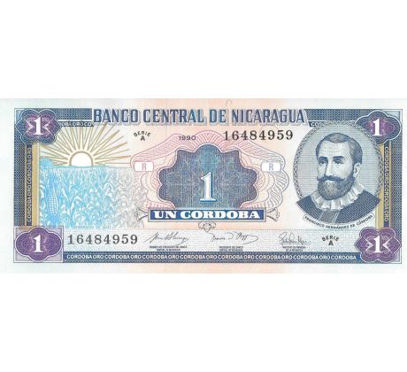 1 cordoba 1990 Nikaragua
