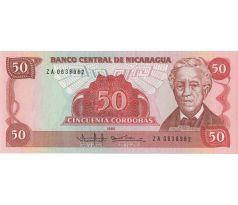 50 cordobas 1985 Nikaragua