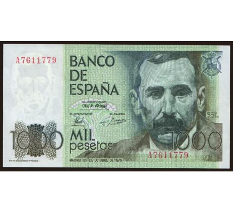 1 000 pesetas 1979 Španielsko