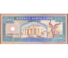 50 shilings 1996-2002 Somaliland