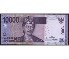 10 000 rupiah 2010-16 Indonézia
