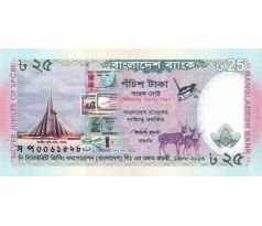25 taka 2016 Bangladéš pamätná bankovka