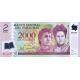 2 000 guaranies 2008-24 Paraguay polymerová bankovka