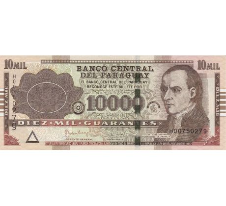 10 000 guaranies 2015-22 Paraguay