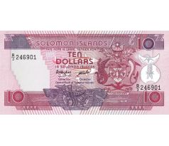 10 dollar 1986 Šalamúnové Ostrovy
